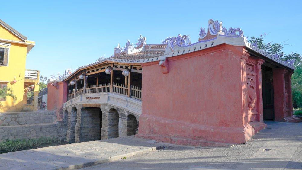Japanese Covered Bridge, a landmark in Hoi An Ancient Town best explored on foot